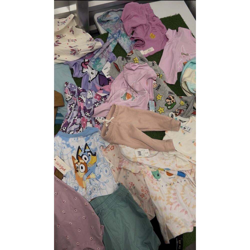 Target Kids Clothing Mixed Sizes 20 Pieces